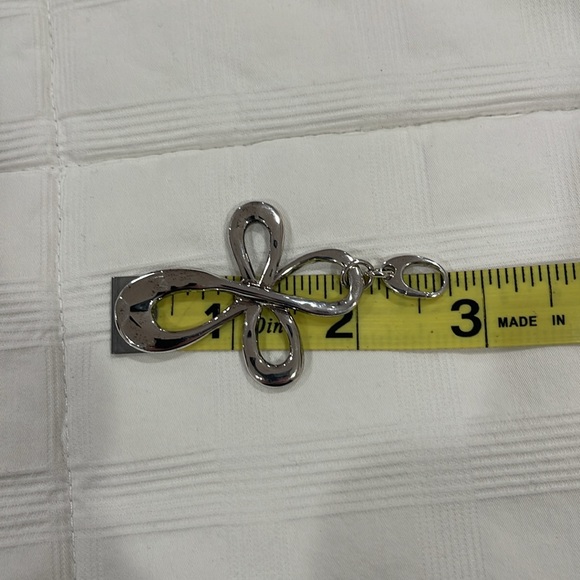 Gorgeous RLM Studio Sterling Silver Toggle Chain with Detachable Cross Pendant - Picture 10 of 11